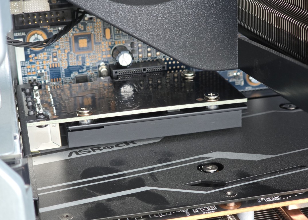 Intel I226-V dual port NIC installed view A