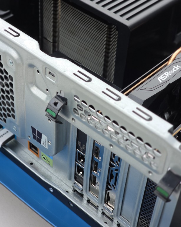 Intel I226-V dual port NIC installed view B